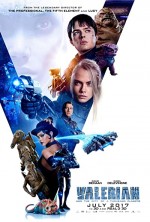 Valerian ve Bin Gezegen İmparatorluğu (2017) afişi Valerian ve Bin Gezegen İmparatorluğu (2017) afişi