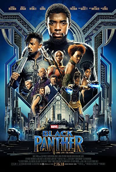 Black Panther (2018) afişi Black Panther (2018) afişi