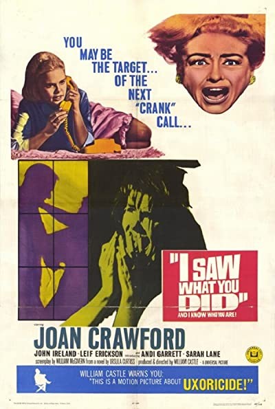 I Saw What You Did (1965) afişi I Saw What You Did (1965) afişi
